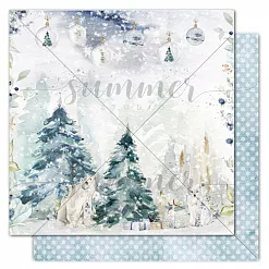 Бумага "Northern lights. Polar night" (Summer Studio) Бумага "Northern lights. Polar night" (Summer Studio)