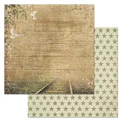 Набор бумаги 30,5х30,5 см "Родная", 12 листов (ScrapMania)