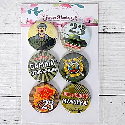 Набор фишек "Настоящий мужчина" (ScrapMania)