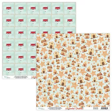 Бумага "The sweetest Christmas 04" (Mintay)