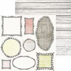 Набор бумаги 15х15 см "Always together", 26 листов (CraftO'clock)