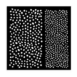 Трафарет 12х12 см "Dots pattern" (Stamperia) Трафарет 12х12 см "Dots pattern" (Stamperia)