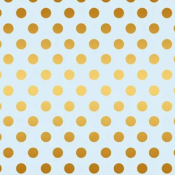 Бумага с фольгированием "Every day gold. Golden dots blue" (Скрапмир)