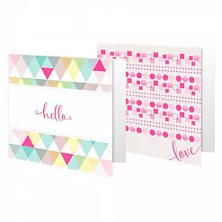 Набор для создания мини-открыток "Geometric. Неон" (DoCrafts) Набор для создания мини-открыток "Geometric. Неон" (DoCrafts)