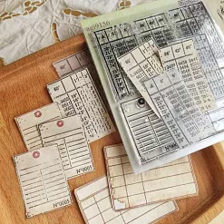 Штамп "Учебный архив", 6,5х4,5 см (AgiArt)