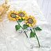 Нож "Длинные растения. Подсолнух", 3,4х6,6 см (ScrapMania)