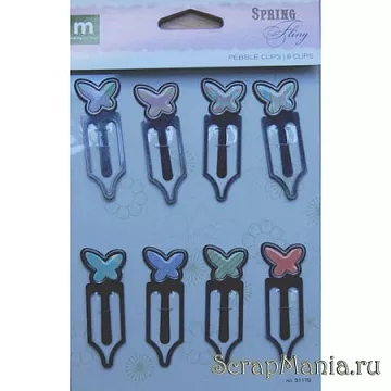 Скрепки "Весна", коллекция Spring Fling (Making Memories)