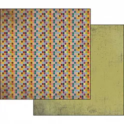 УЦЕНКА Бумага "Квадратики" (Stamperia) УЦЕНКА Бумага "Квадратики" (Stamperia)