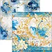 Набор бумаги 20х20 см "Indigo", 12 листов (Stamperia, CBH061) Набор бумаги 20х20 см "Indigo", 12 листов (Stamperia, CBH061)