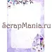 Набор электронных страничек для распечатки "Этника. Лиловое сияние" (ScrapMania)