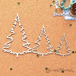 Шейкер "Дачный Новый Год. Елка мини", 4,5х6,5 см (ScrapMania)