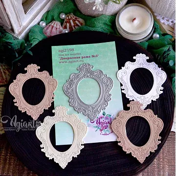 Нож "Дворцовая рама №3", 8,6х7 см (AgiArt)