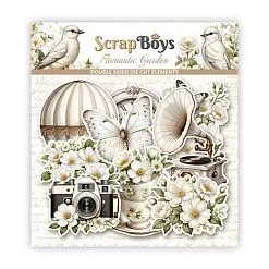 Набор вырубок "Romantic garden", 41 шт (ScrapBoys)
