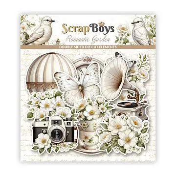 Набор вырубок "Romantic garden", 41 шт (ScrapBoys)