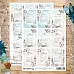 Скрап-карта А4 "Календарь 2022. Этника новогодняя" (ScrapMania)