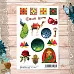 Набор наклеек А6 "Сердце востока. Краски" (ScrapMania)