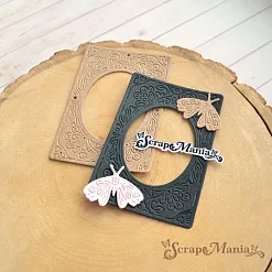 Нож "Картинная галерея. Мотылек", 5,6х8 см (ScrapMania)