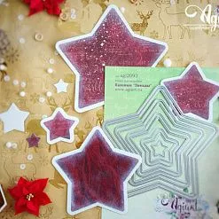 Нож "Базовые. Звезды", 14,7х14,3 см (AgiArt) Нож "Базовые. Звезды", 14,7х14,3 см (AgiArt)