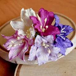 Букет лилий "Сиреневый микс", 2 см, 5 шт (Craft) Букет лилий "Сиреневый микс", 2 см, 5 шт (Craft)