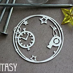 Украшение из чипборда "Рамка. Спорт" (Fantasy) Украшение из чипборда "Рамка. Спорт" (Fantasy)