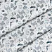 Отрез ткани 79х50 см "Фауна акварель" (Cotton)