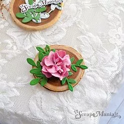 Нож "Полянка. Лесные веточки", 3,5х3,6 см (ScrapMania)