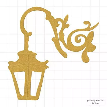 Нож "Фонарь 4", 5,3х5,4 см (Mr.Painter)