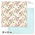 20х20 Бумага "Пробуждение природы. Дизайн 4" (ScrapMania)