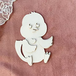 Заготовка для тиснения "Цыпленок", 7х10 см (LeoMammy)