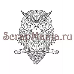 Набор электронных страничек для распечатки "Этника. Лиловое сияние" (ScrapMania)