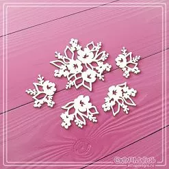 Чипборд "Букет", 4,4х6 см (СкрапМагия)