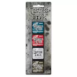 Набор штемпельных подушечек Distress mini kit 18 (Ranger)