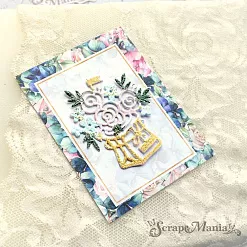 Нож "Французская любовь. Букеты", 5,5х6 см (ScrapMania)