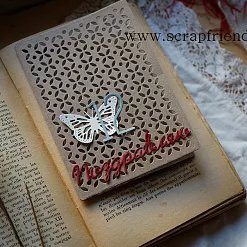 Нож "Бабочки", 5х3 см (Scrapfriend)