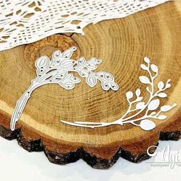 Нож для вырубки "Ветка орхидеи 2" (AgiArt)