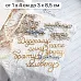 Нож "Дорогому папе, сыну, человеку", 3х8,5 см (ScrapMania)