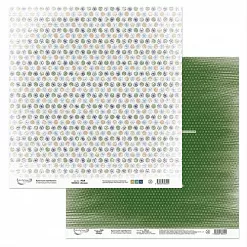 Набор бумаги 15х15 см "Север", 12 листов (Mr.Painter)