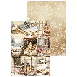 Набор бумаги А4 "Зимний уют", 9 листов (CraftStory)