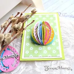 Нож "Пасха. Яичко кружевное 3D", 3,8х5 см (ScrapMania) Нож "Пасха. Яичко кружевное 3D", 3,8х5 см (ScrapMania)