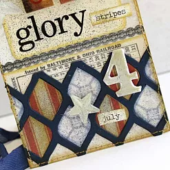 Набор бумаги 20х20 см "Idea-ology. Menagerie", 36 листов (Tim Holtz)