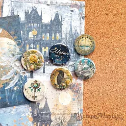 Набор фишек "Заколдованные страницы" (ScrapMania)