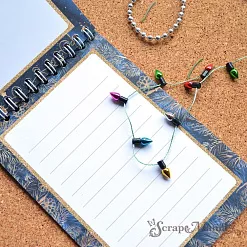 Блокнот на пружине А6 "Новогодний. Мои желания", 16 листов (ScrapMania)