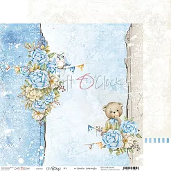 Набор бумаги 30х30 см "Oh, Boy!", 6 листов (CraftO'clock)