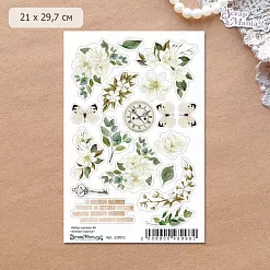 Набор наклеек А6 "Улочки счастья" (ScrapMania)