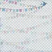 Бумага "Малыш и малышка. Флажки голубые" (Craft Premier)