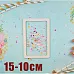 Заготовка для тиснения "Прямоугольник средний", 15х10 см (CraftStory)