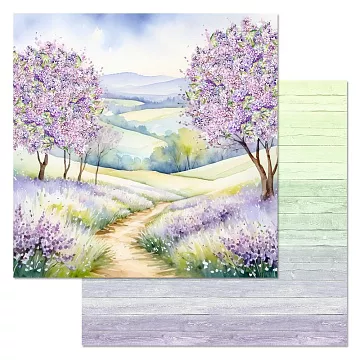 Бумага "Времена года: весна. Цветение" (ScrapMania)