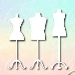 Набор украшений из чипборда "Манекены" (Скрапля) Набор украшений из чипборда "Манекены" (Скрапля)