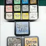 Скрапбукинг для начинающих: Штемпельные подушки. Distress Ink и Oxide - в чем разница?
