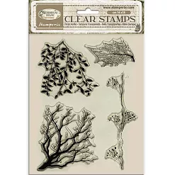 Набор штампов 14х18 см "Herbarium Silvae" (Stamperia)